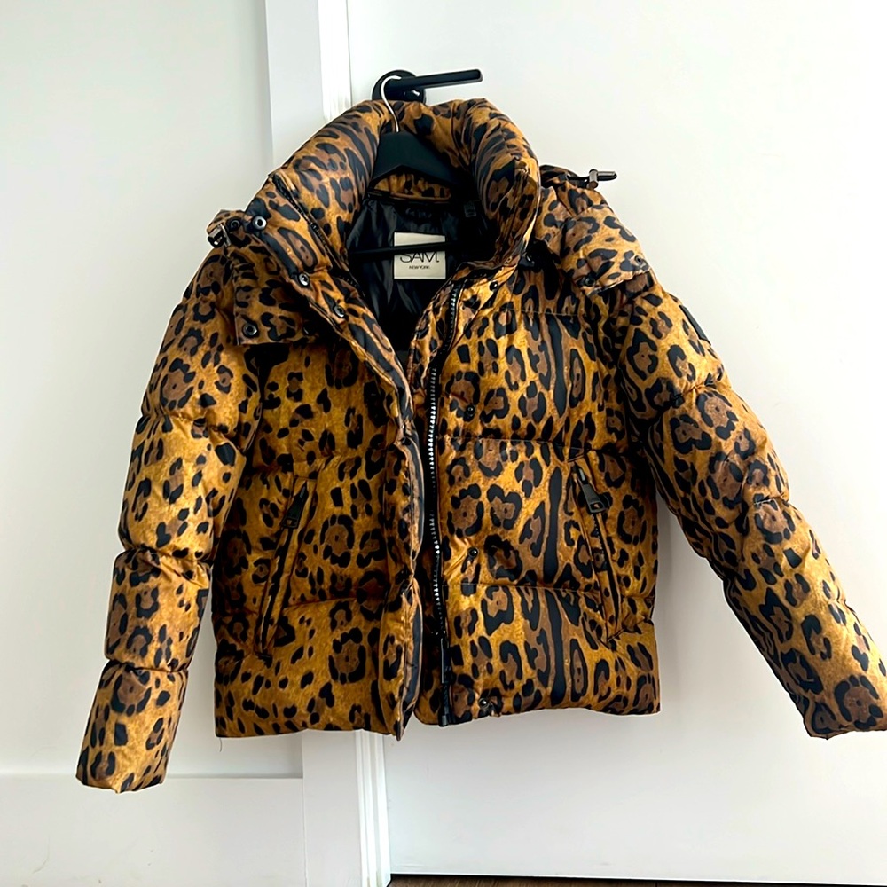 SAM animal print jacket size XS